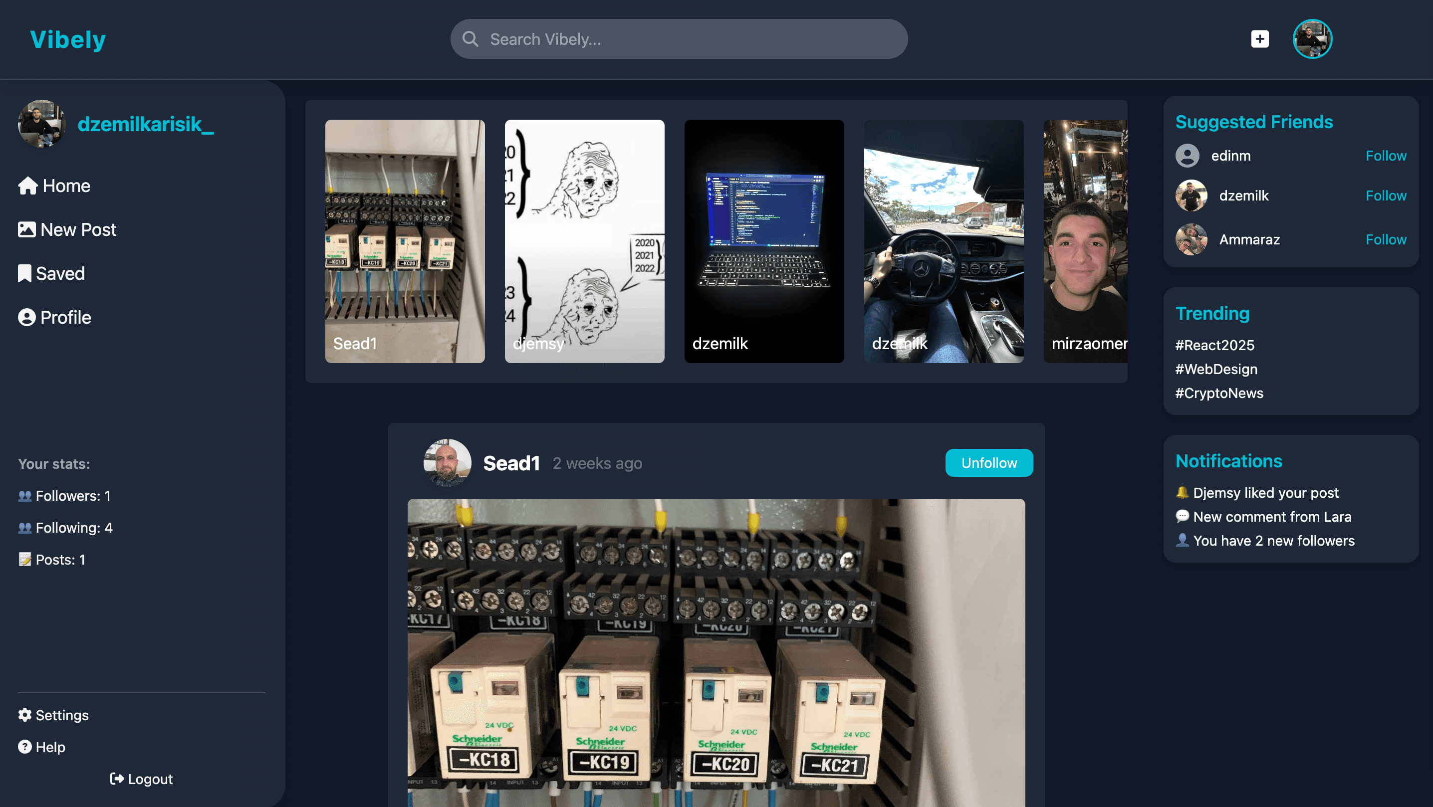Vibely preview